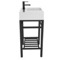 Small Modern Console Sink Vanity, 24